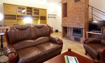 Apartmá Delux pro 5 osob (2 ložnice, obývací místnost)